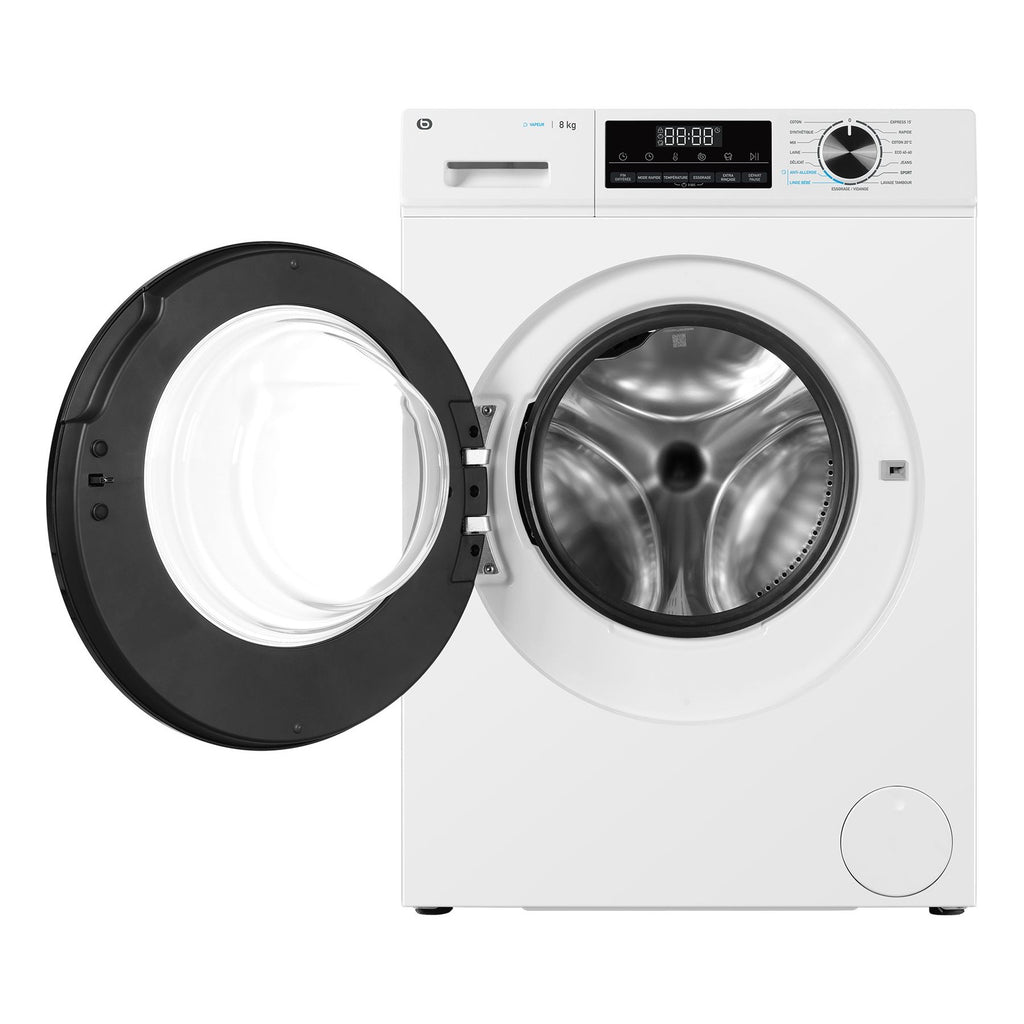 Lave linge séchant hublot ESSENTIELB ELS86-3b - 8/6 kg - 1400 tr/min - Classe A - Moteur induction
