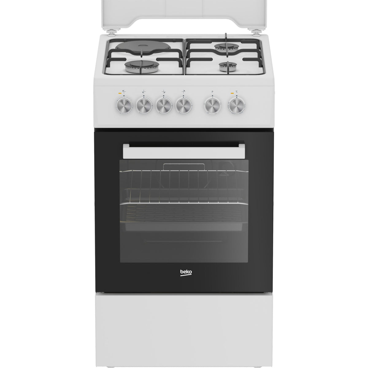 Cuisinière gaz BEKO FSS53011DW