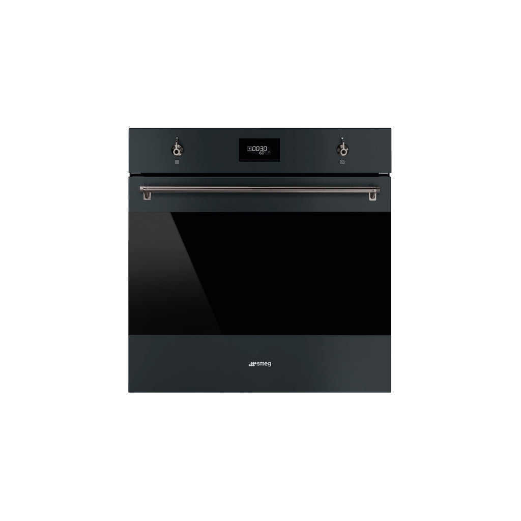 Four encastrable SMEG SFP6301TVN - Pyrolyse - Chaleur pulsée - Porte froide - Rails télescopiques
