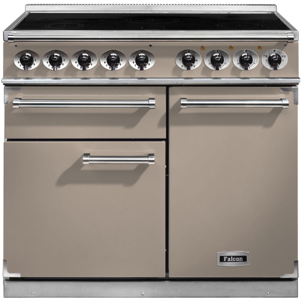 Piano de cuisson induction FALCON Semi Pro DELUXE 100 FAUVE NICKEL BROSSÉ