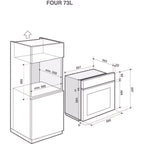 Four encastrable DE DIETRICH DOP4543X Inox Stellaire