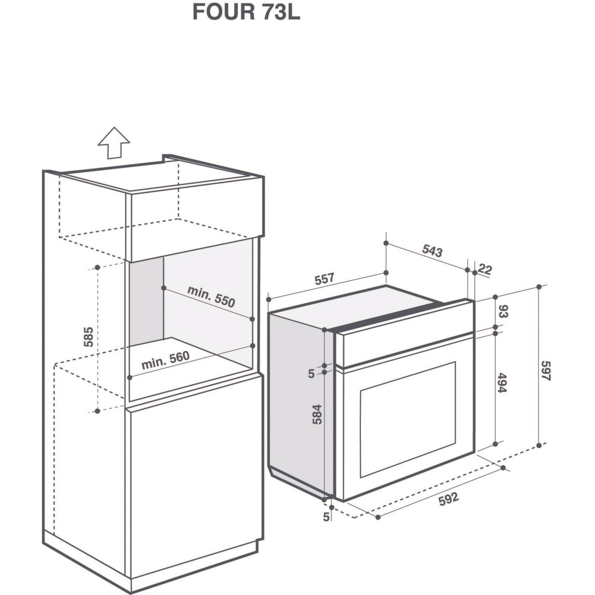 Four encastrable DE DIETRICH DOP4543X Inox Stellaire