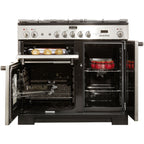 Piano de cuisson gaz FALCON KITCHENER 100 Mixte INOX CHROME