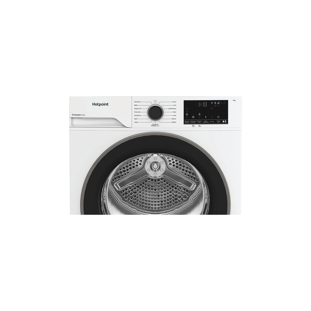 Sèche linge pompe à chaleur HOTPOINT CHD94MWBSFRX