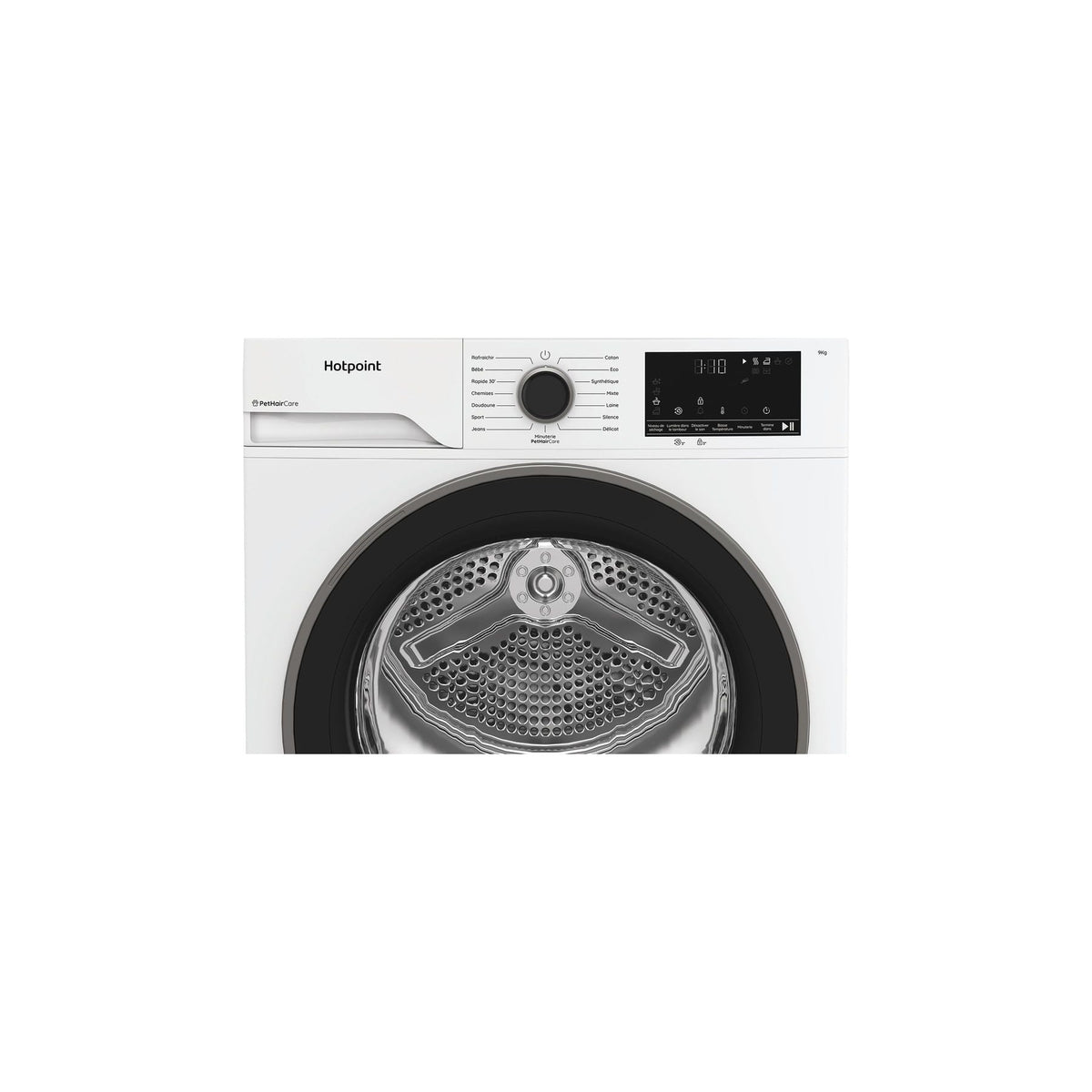 Sèche linge pompe à chaleur HOTPOINT CHD94MWBSFRX