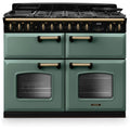 Piano de cuisson mixte FALCON NGC TAB MIX 110 CM VERT MINERAL LAITON A
