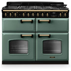 Piano de cuisson mixte FALCON NGC TAB MIX 110 CM VERT MINERAL LAITON A
