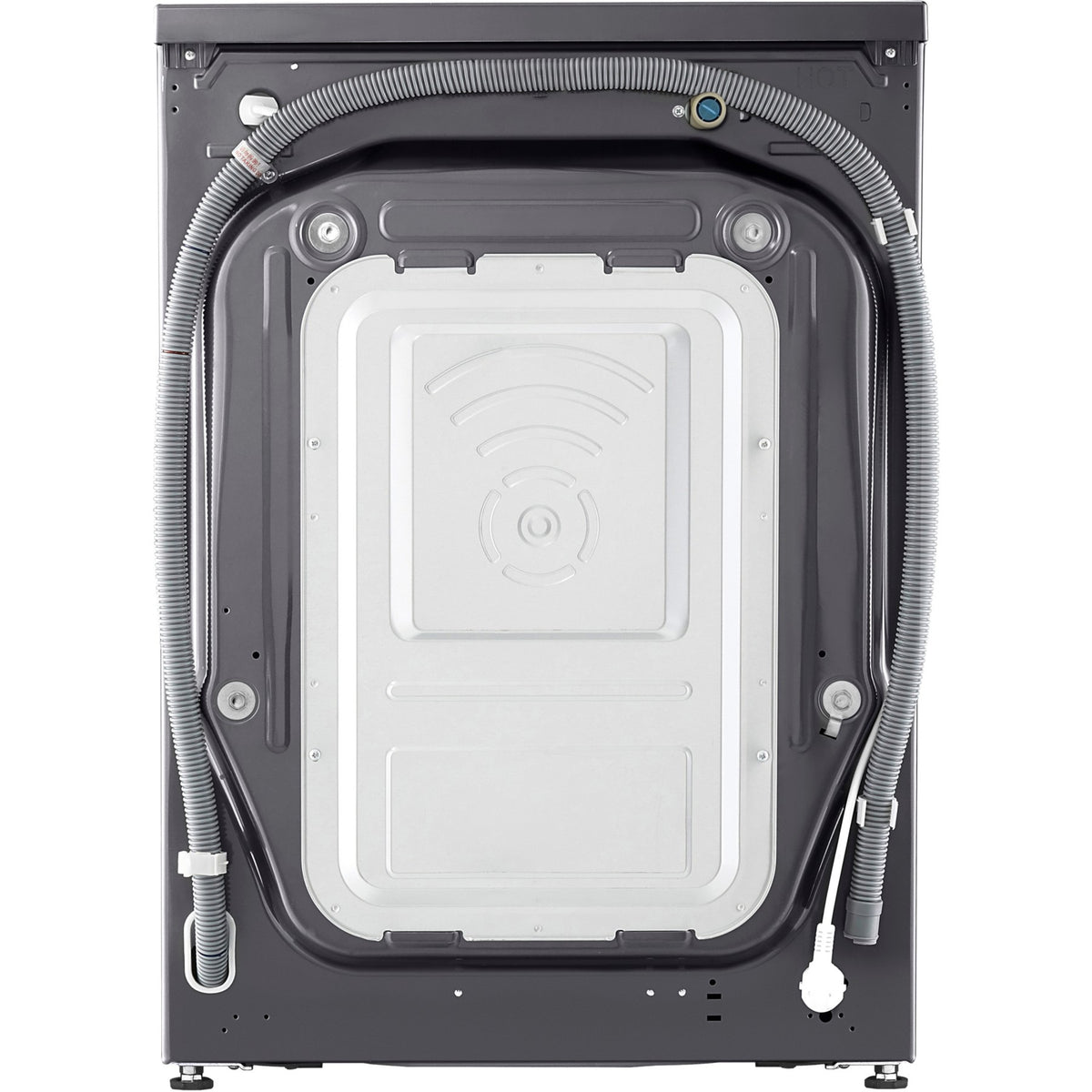 Lave linge séchant hublot LG F964R56MBRS - 9/6 kg - 1400 tr/min - Classe D - Moteur direct drive - Connecté - Noir