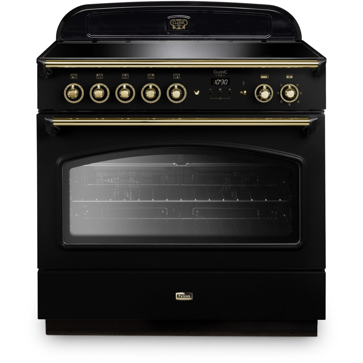 Piano de cuisson induction FALCON FX TAB IND 90 CM NOIR LAITON
