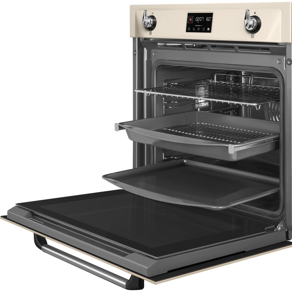 Four encastrable SMEG SOP6902S2PP - Pyrolyse - Chaleur tournante - Vapeur - Porte froide