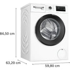 Lave linge hublot BOSCH WAN2827QFR - 8 kg - 1400 tr/min - Classe A - Moteur induction