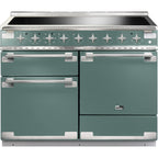 Piano de cuisson induction FALCON ELISE 110 VERT MINERAL MAT NICKEL BROSSÉ