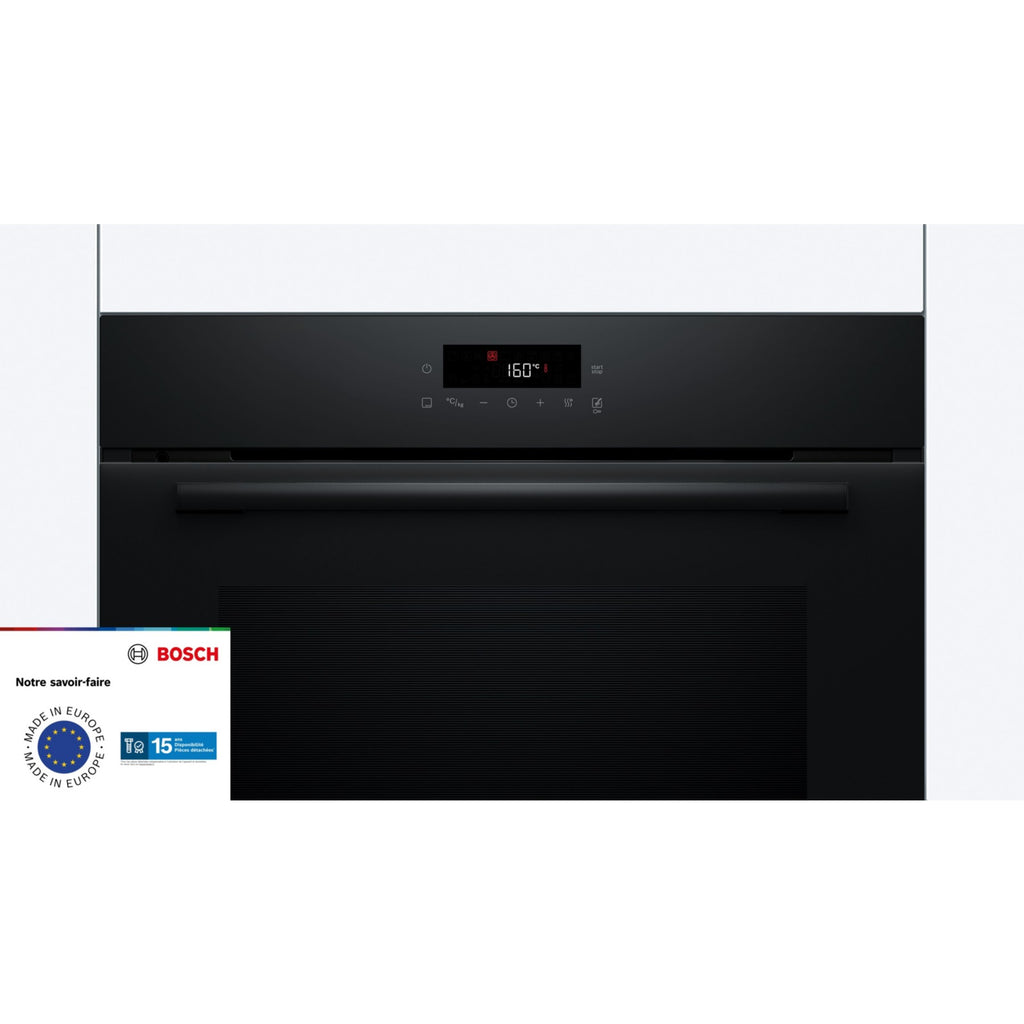 Four encastrable BOSCH HBA572BB4 - Pyrolyse - Chaleur tournante pulsée - Porte froide - 10 Programmes Auto