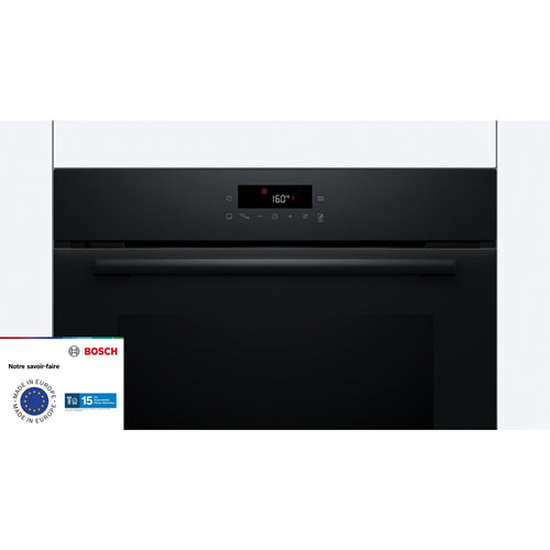 Four encastrable BOSCH HBA572BB4 - Pyrolyse - Chaleur tournante pulsée - Porte froide - 10 Programmes Auto