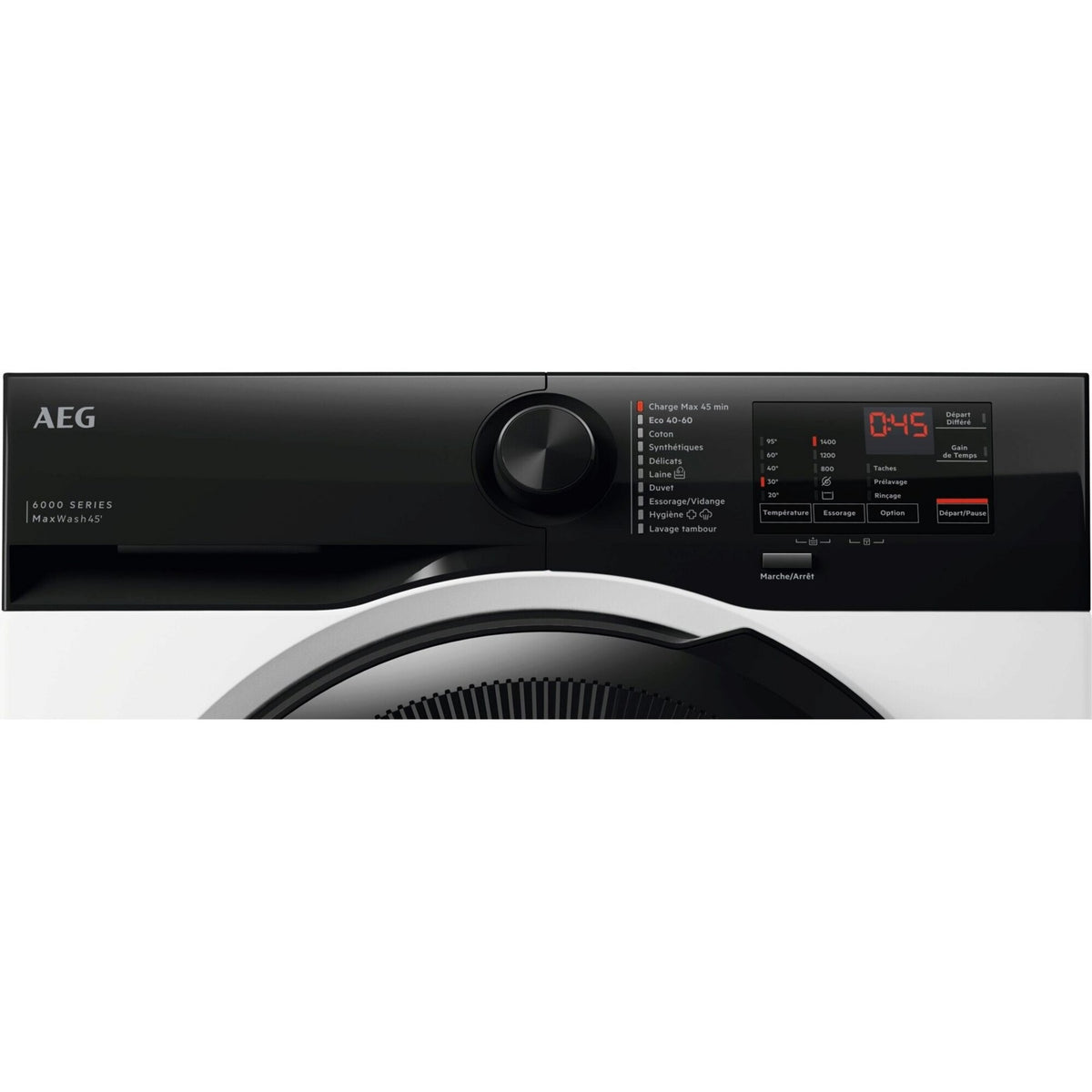 Lave linge hublot AEG LFE6ED844B - 8 kg - 1400 tr/min - Classe A - Moteur induction