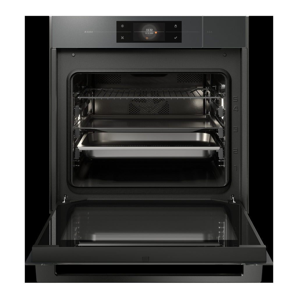 Four encastrable ASKO OCS8678G - Hydrolyse - Chaleur pulsée - Porte froide - Écran tactile - Rails télescopiques