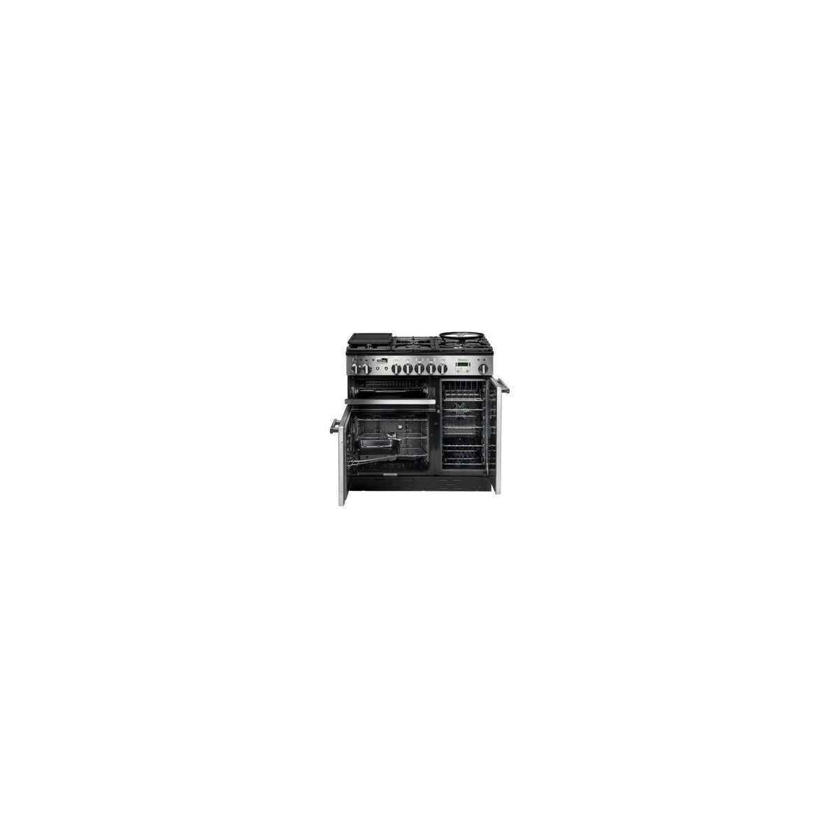 Piano de cuisson gaz FALCON PROFESSIONAL + 110 MIXTE NOIR CHROME