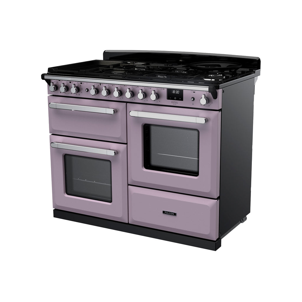 Piano de cuisson mixte FALCON ESTEL DELUXE OC TAB MIX 110 CM PARME CHR