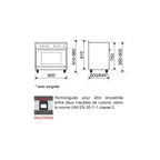 Piano de cuisson gaz GLEM GE960CMIX2