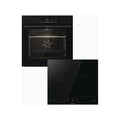 Four encastrable GORENJE BOP6737E02BK + Table Induction GI601FMC - Pyrolyse - Chaleur pulsée - Porte froide