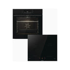Four encastrable GORENJE BOP6737E02BK + Table Induction GI601FMC - Pyrolyse - Chaleur pulsée - Porte froide