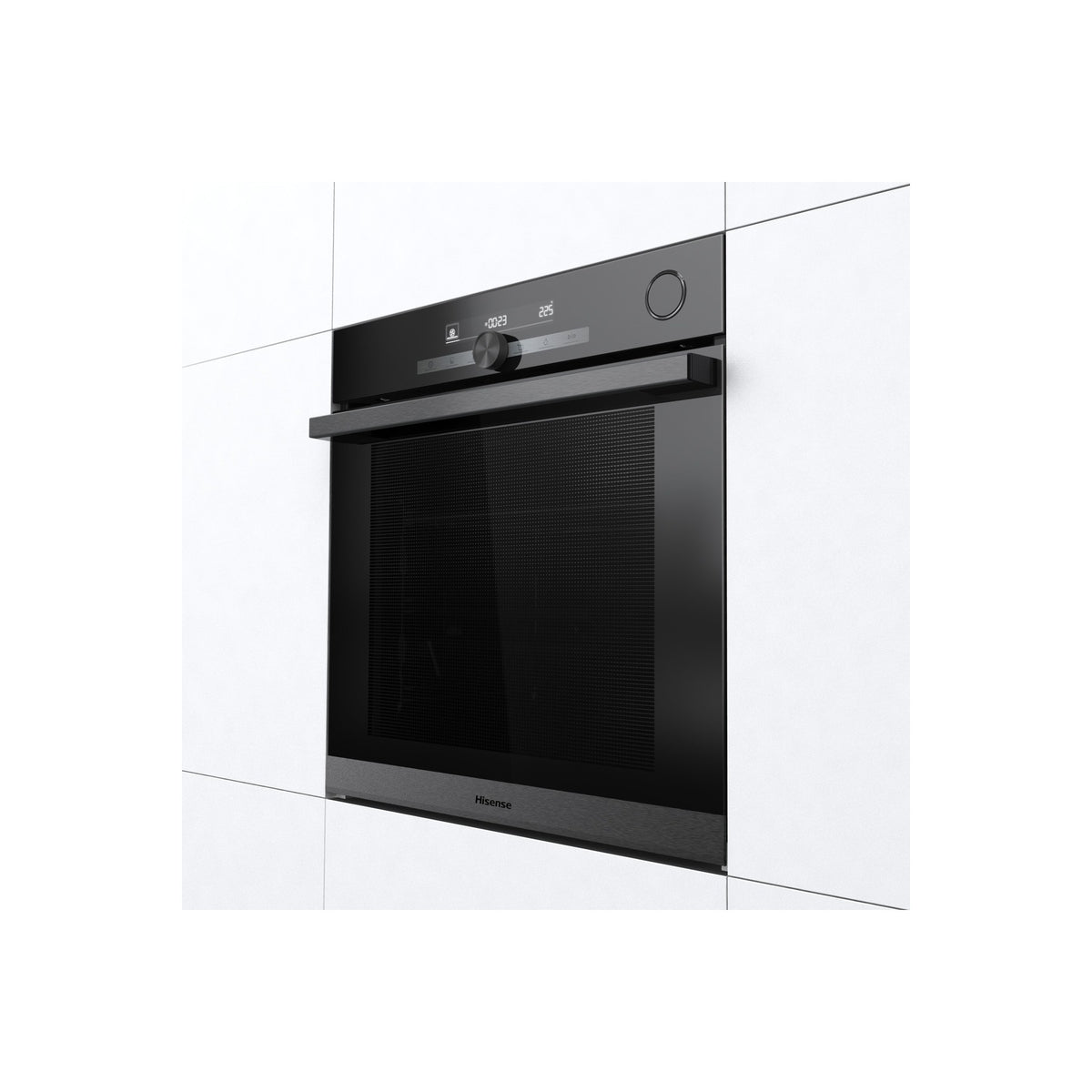 Four encastrable fonction vapeur HISENSE O634PG - Pyrolyse - Chaleur tournante - Vapeur - Porte froide - Rails télescopiques