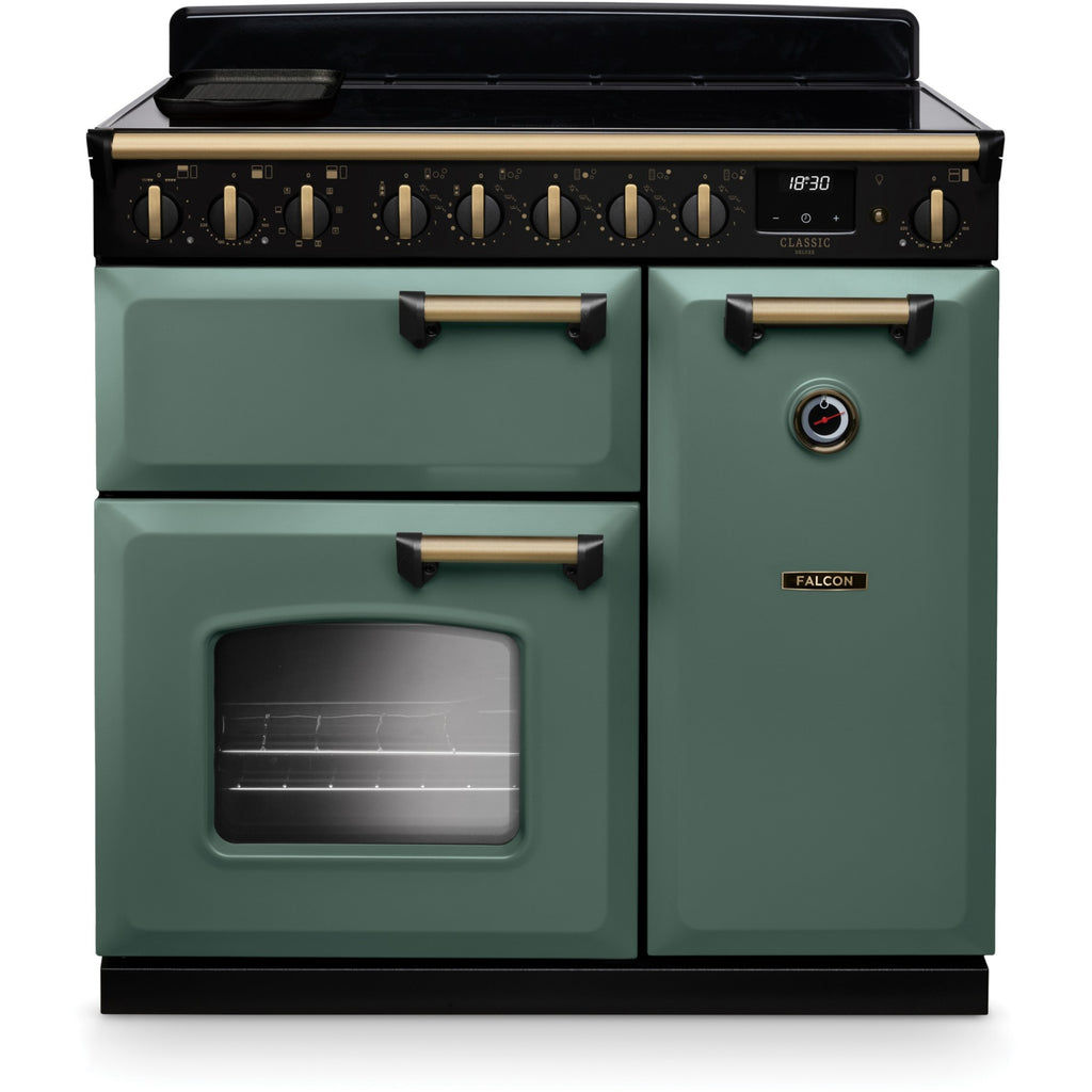 Piano de cuisson induction FALCON NGC TAB IND 90 CM VERT MINERAL LAITON AN
