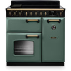 Piano de cuisson induction FALCON NGC TAB IND 90 CM VERT MINERAL LAITON AN