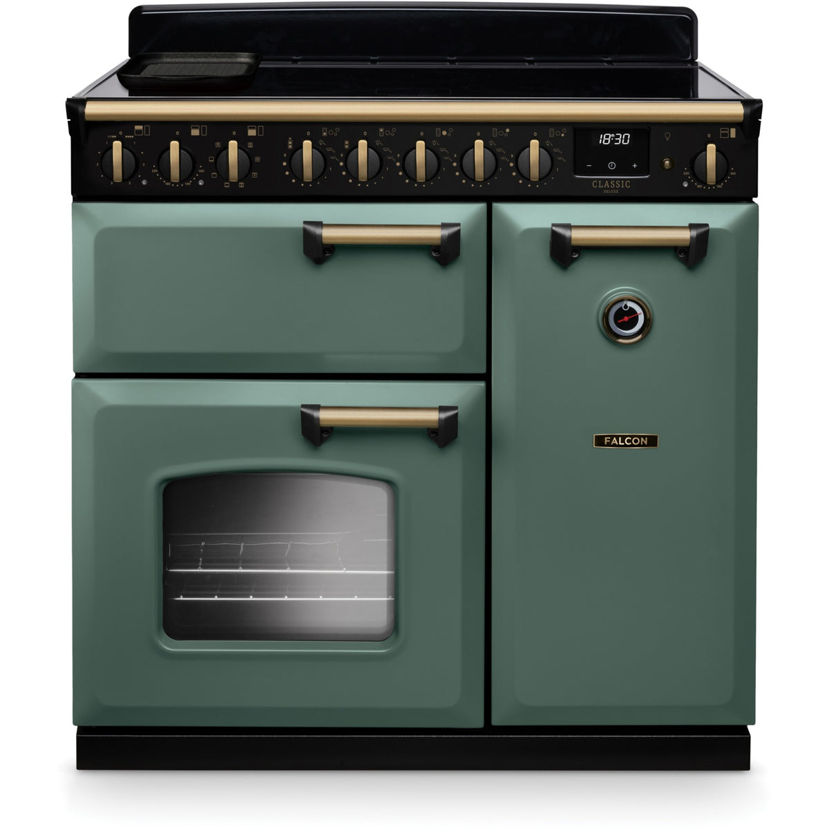 Piano de cuisson induction FALCON NGC TAB IND 90 CM VERT MINERAL LAITON AN