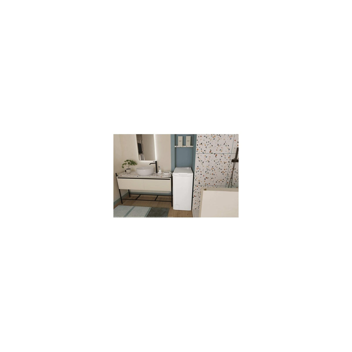 Lave linge top CANDY EYTC1 06L2-S