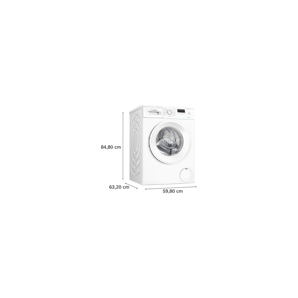 Lave linge hublot BOSCH WGE02201FR