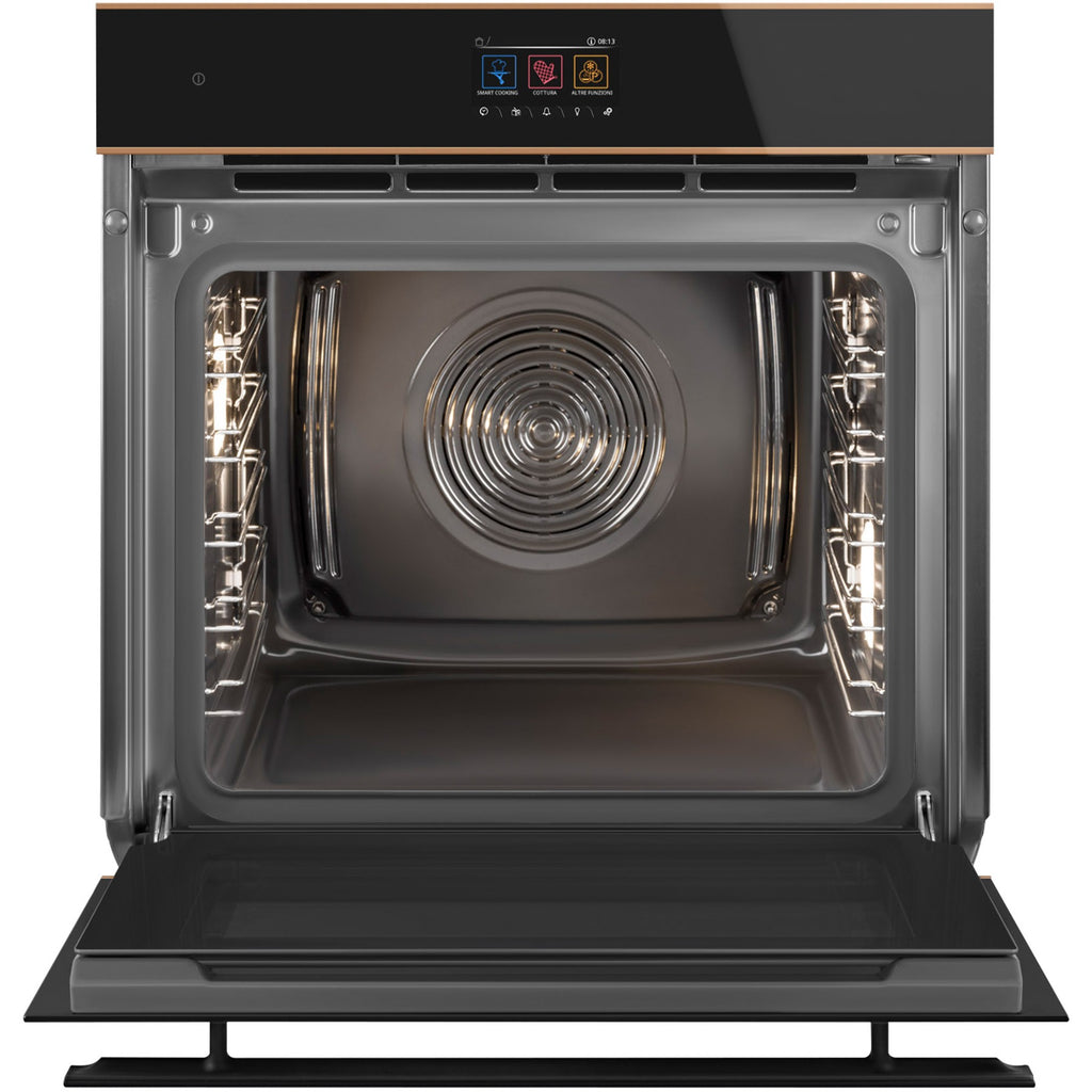 Four encastrable SMEG SO6604S4PNR - Hydrolyse - Chaleur tournante - Combiné vapeur - Rails télescopiques