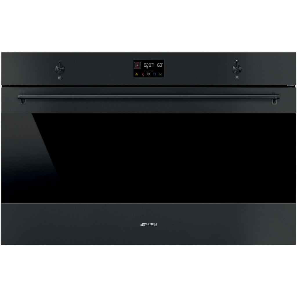 Four encastrable SMEG SFP9302TN - Pyrolyse - Chaleur pulsée - Porte froide - Rails télescopiques