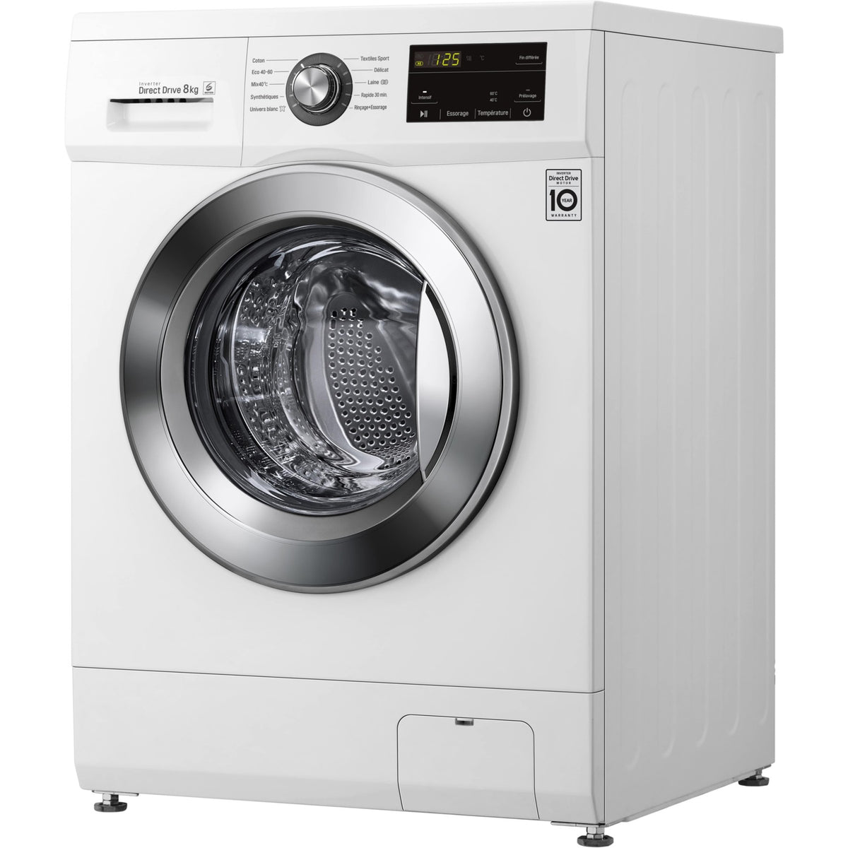 Lave linge hublot LG F84M22WH Reconditionné