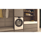 Lave linge hublot HAIER HW100-BP14929A-S - 10 kg - 1400 tr/min - Classe A - Moteur induction