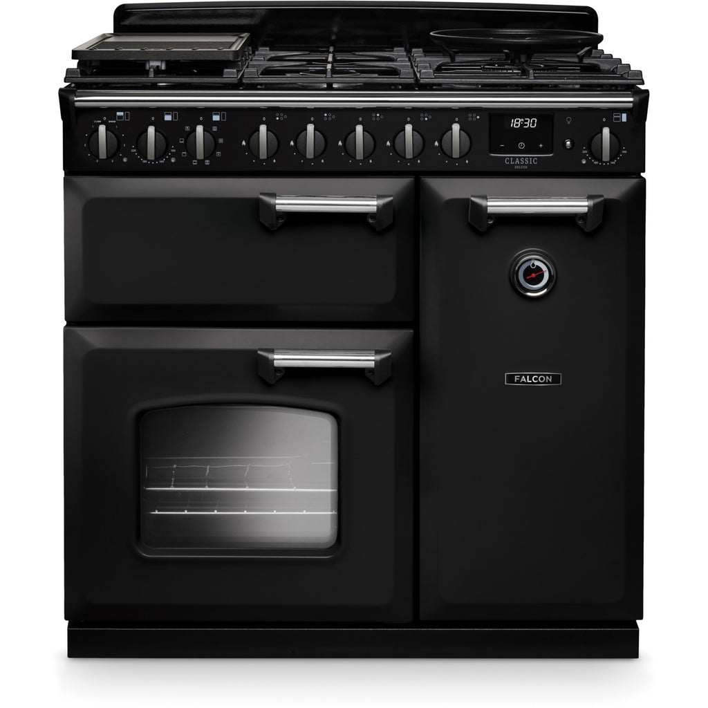 Piano de cuisson gaz FALCON NGC TAB GAZ 90 CM CHARBON CHROME