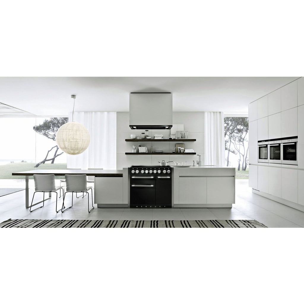 Piano de cuisson induction FALCON Semi Pro MERCURY 100 NOIR MAT INOX POLI