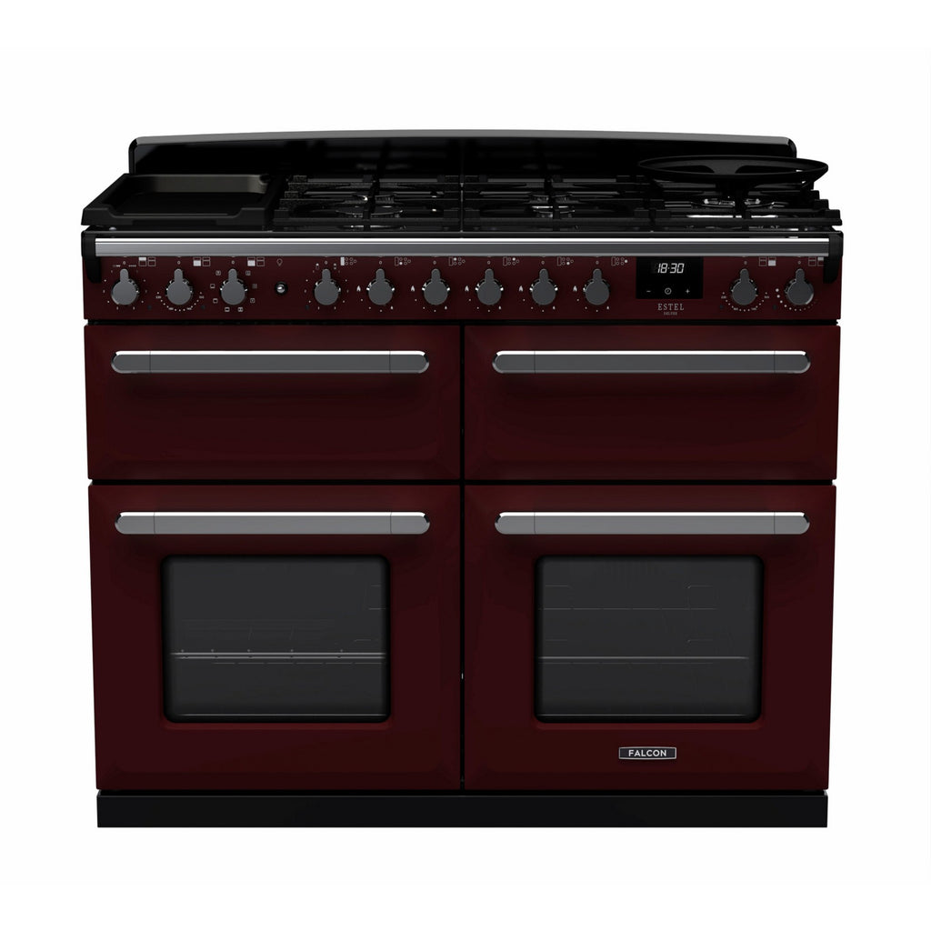 Piano de cuisson mixte FALCON ESTEL DELUXE BC TAB MIX 110 CM NOIR BRIL
