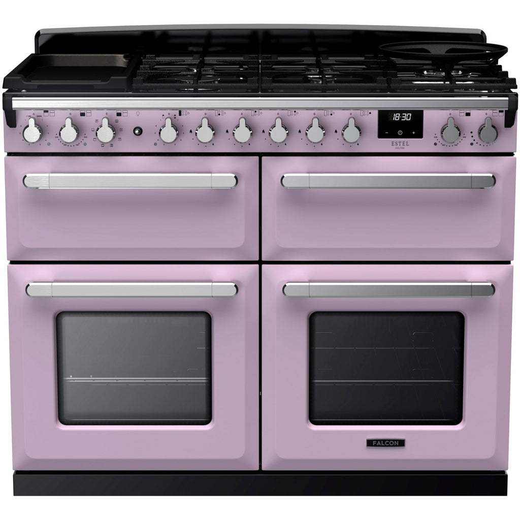 Piano de cuisson mixte FALCON ESTEL DELUXE BC TAB MIX 110 CM PARME CHR
