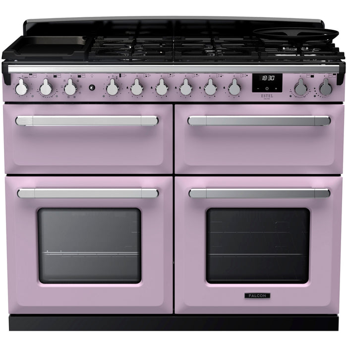 Piano de cuisson mixte FALCON ESTEL DELUXE BC TAB MIX 110 CM PARME CHR