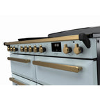 Piano de cuisson induction FALCON ESTEL DELUXE BCTAB IND 110 CM BLEU PASTE