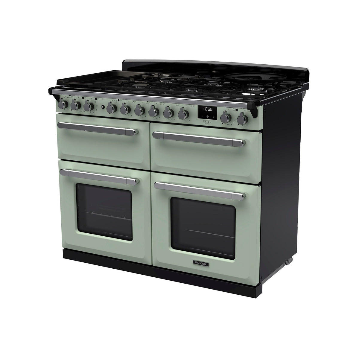 Piano de cuisson mixte FALCON ESTEL DELUXE BC TAB MIX 110 CM VERT PAST