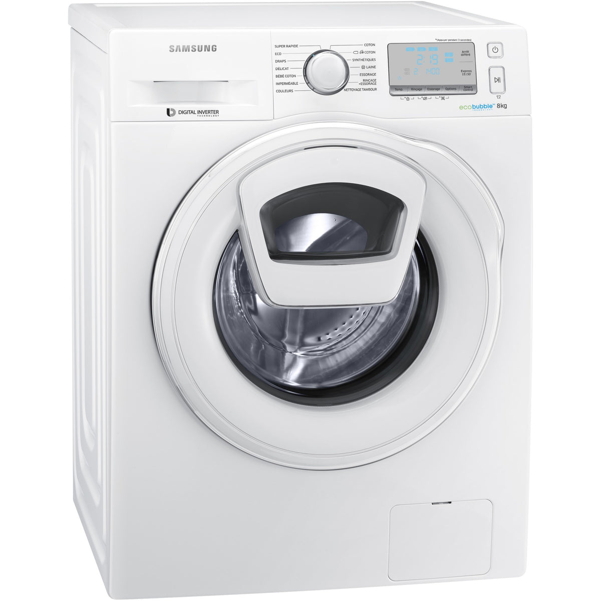 Lave linge hublot SAMSUNG ADDWASH WW 8EK6415 SW Reconditionné