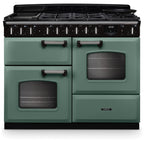 Piano de cuisson mixte FALCON NGC TAB MIX 110 CM VERT MINERAL CHROME