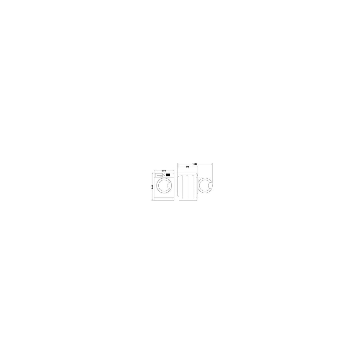 Sèche linge pompe à chaleur INDESIT 7949391