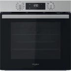 Four encastrable WHIRLPOOL OMR58RR1X - Pyrolyse - Chaleur pulsée - Rails télescopiques - Ajout Vapeur - Inox Anti-traces