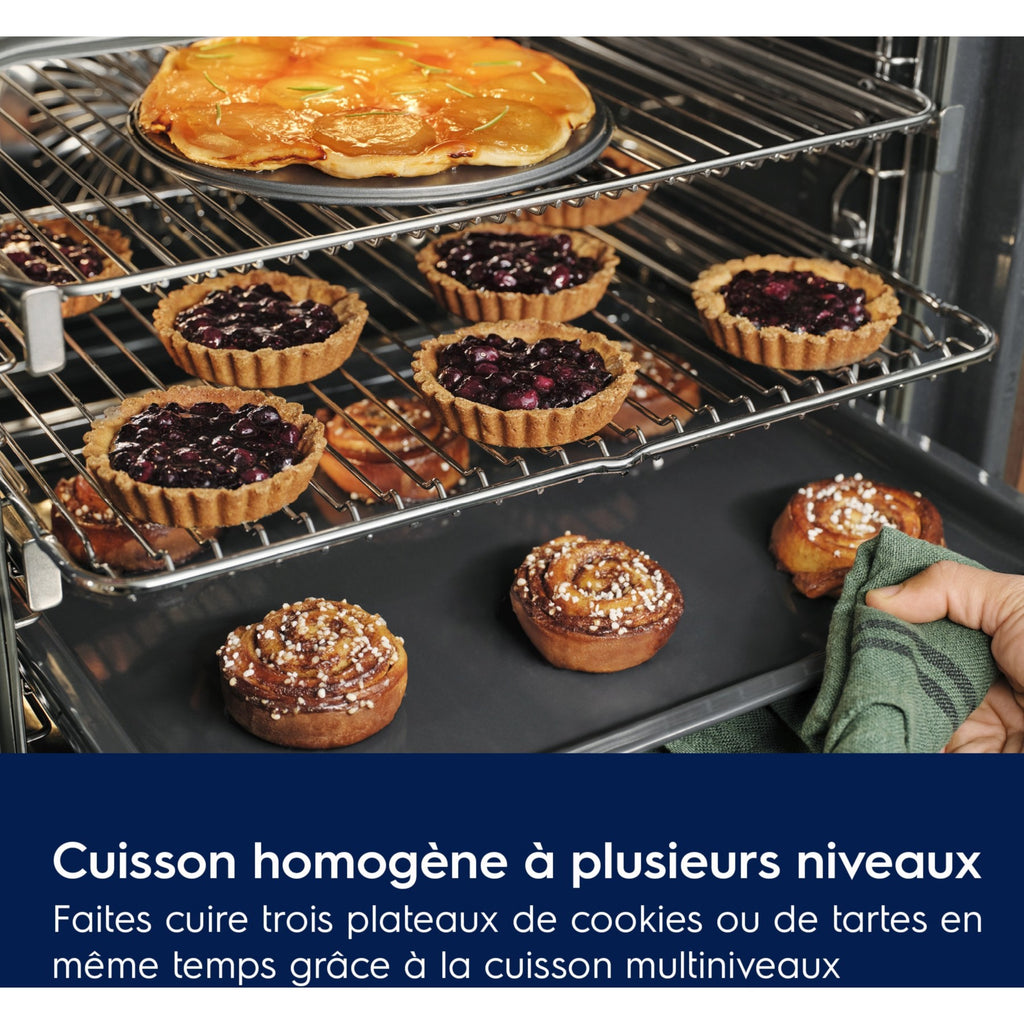 Four encastrable ELECTROLUX EOD6P46X - Pyrolyse - Chaleur pulsée - Porte froide - Vapeur SteamBake