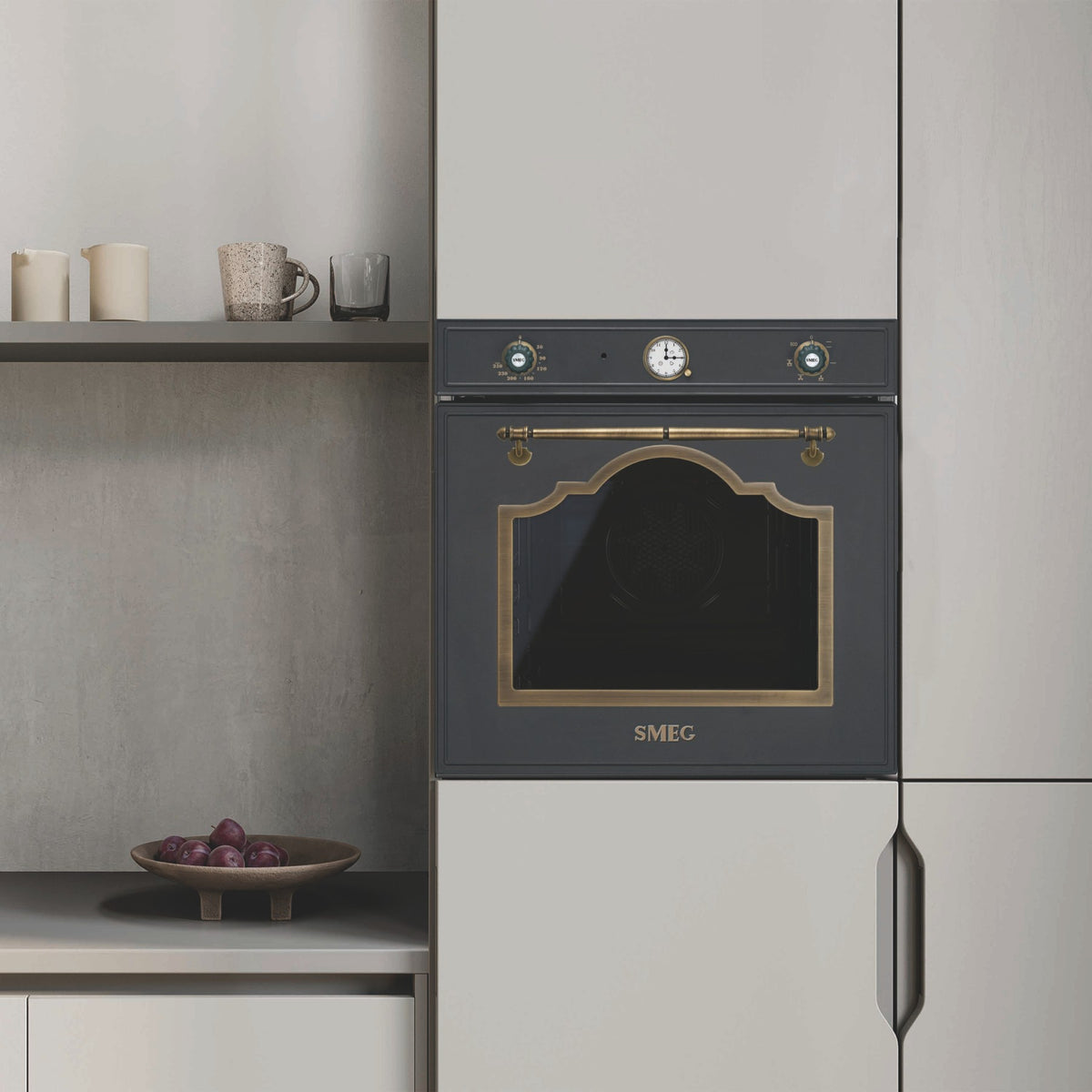 Four Pyro SMEG SF67C1AO - Convection naturelle