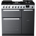 Piano de cuisson gaz FALCON EDGE DELUXE TAB GAZ 90 CM VERRE NOIR C