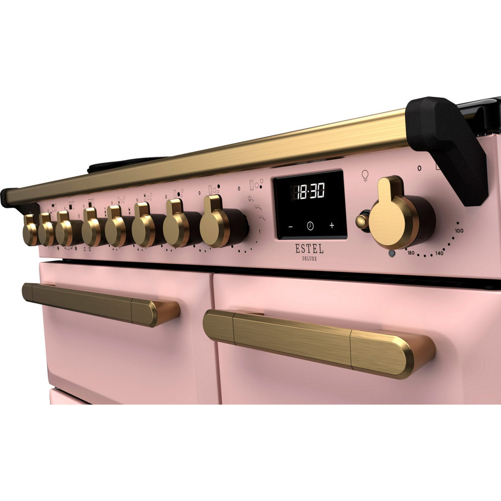 Piano de cuisson induction FALCON ESTEL DELUXE TAB IND 90 CM ROSE PASTEL L